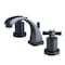 Kingston Brass KS4940ZX 8" Widespread Bathroom Faucet, Matte Black KS4940ZX - alternate 1